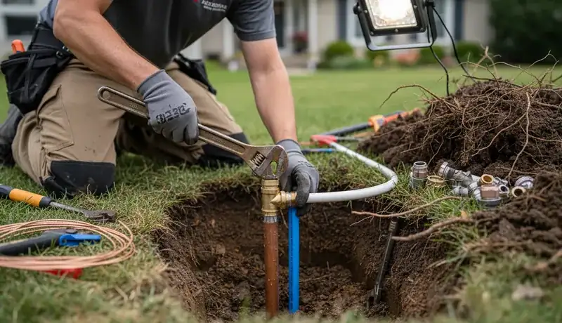Expert Plumbing Pro - main-water-line-repair