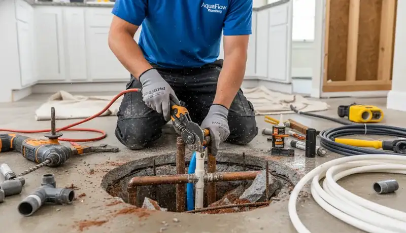Expert Plumbing Pro - slab-leak-repair